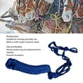 thumbnail image 2 of p>Rope Licol, Tissage Licol Cheval Portable Réglable Polyester pour l'Entraînement/p>, 2 of 7