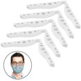 thumbnail image 1 of Almohadillas nasales de 5 uds para puente nasal antiniebla de silicona para reutilizable Sincero Hogar, 1 of 2