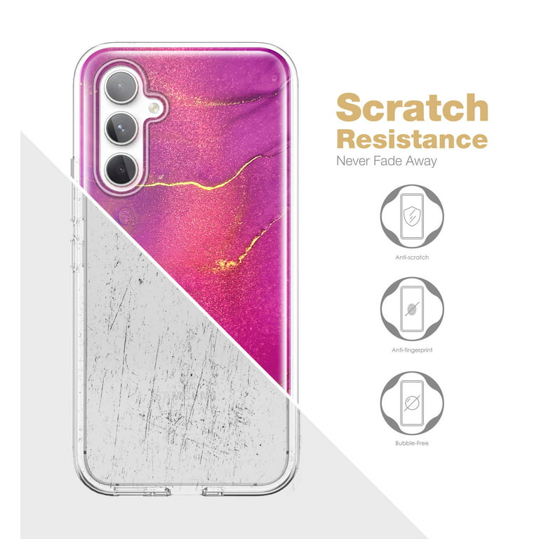 SURITCH for Samsung Galaxy A14 5G Case, [Built-in Anti-Scratch Screen  Protector] 360° Full Body Protection Shockproof Rugged Bumper Phone Cover  for
