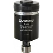 Tapmatic Model 50X, No. 6 Min Tap Capacity, 1/2" Max Mild Steel Tap Capacity, 1/2-20 Mount Tapping Head 22100 (J421), 22000 (J422) Compatible, Includes Tap Clamping Wrenches, for Manual Machines