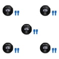 thumbnail image 1 of Youkk DC 5V-48V Voltmeter with Terminal LED Digital Display Car Voltage Meter IP65 Waterproof Accessory for RV Vehicle Automobile White 5Set, 1 of 6