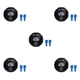 thumbnail image 1 of Kenally DC 5V-48V Voltímetro Pantalla digital Medidor de voltaje del automóvil Reemplazo de parte Control táctil IP65 Impermeable RV Automóvil Blanco Blanco 5piezas Kenally CBP235914, 1 of 4