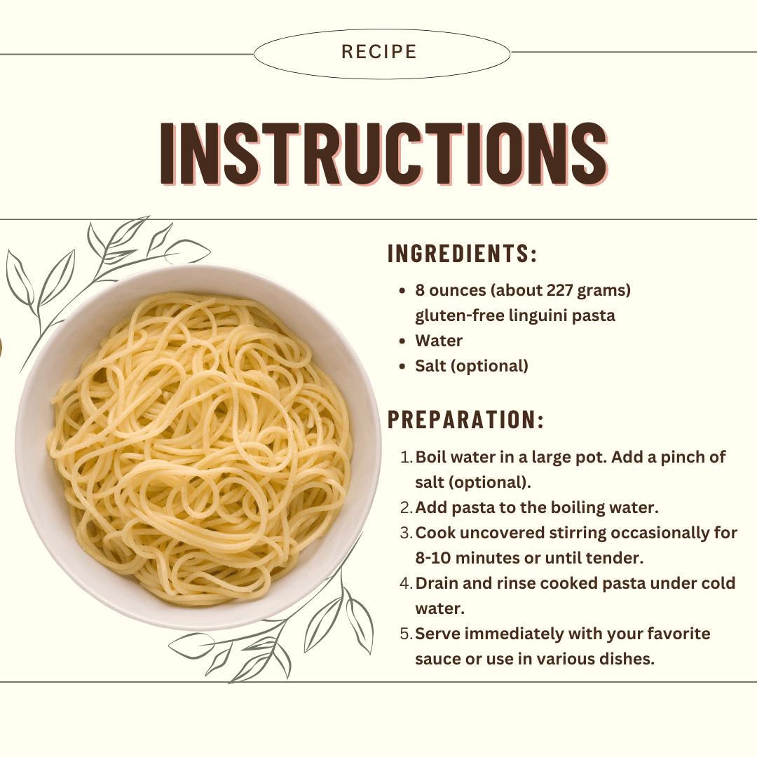 Pasta, Linguini 4/5LB BAGS Certified Gluten Free, USDA Organic & GMO Free,  Wheat & Corn-Free, Made w/3 Ingredients -Mountain High Organics