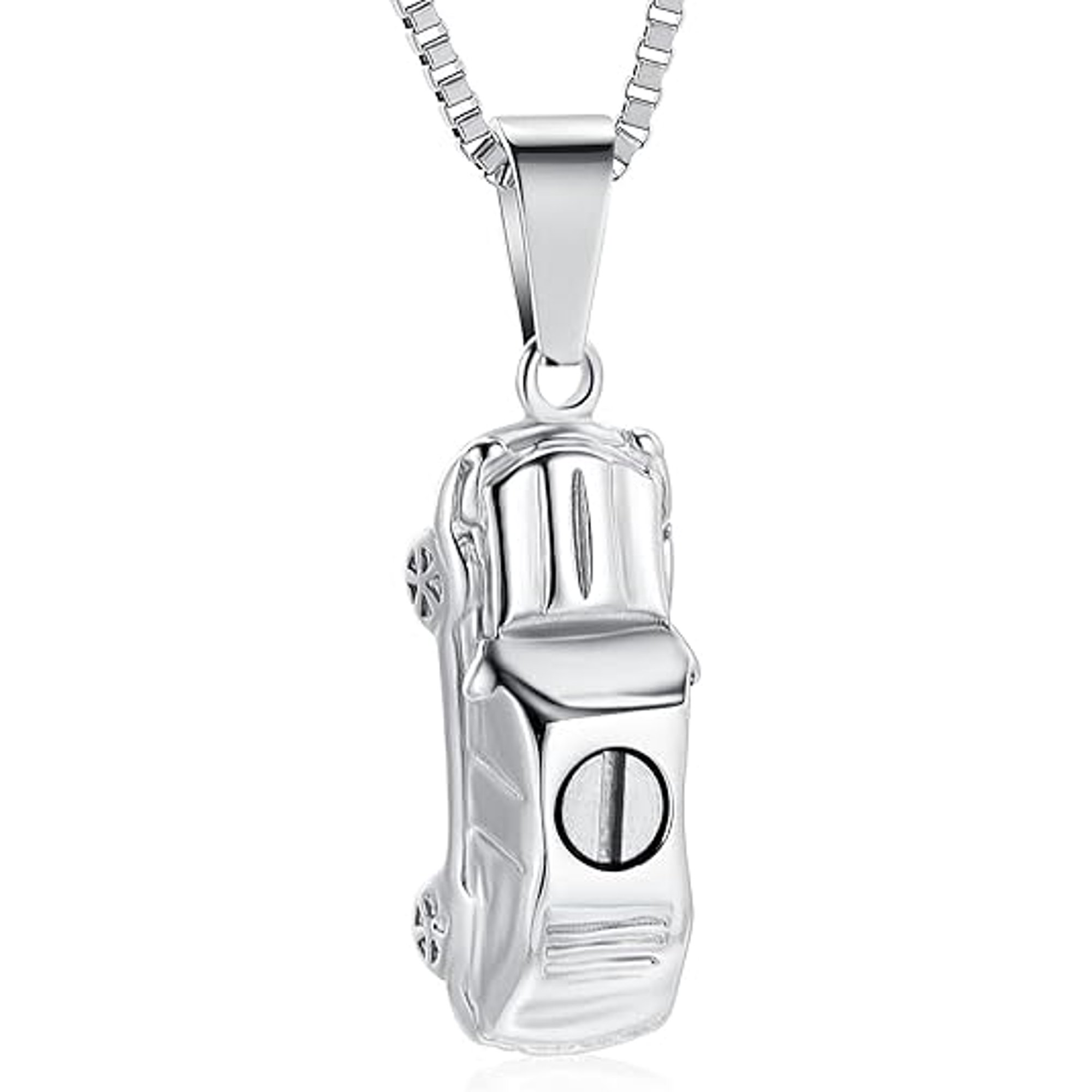 Mini Car Urn Cremation Jewelry Memorial Urn Necklace for Ashes Ashes Urn Holder Memorial Keepsake Urn Necklace Cool Necklace for Human / Pet