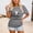 Light Gray, variant on Womens Oversized Tshirt Plus Size Cow Skull Print Cowboy Short Sleeve Crew Neck Top Summer Blouses 2026
