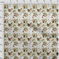 thumbnail image 3 of oneOone Viscose Chiffon Mint Fabric Florals Fabric For Sewing Printed Craft Fabric By The Yard 42 Inch Wide-O36, 3 of 4
