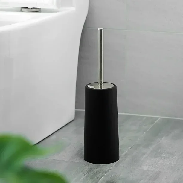 Cepillo de baño de estilo nórdico, cepillo de baño creativo con soporte, cepillo de limpieza de baño, accesorios de baño, limpieza de suelo del hogar