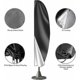 thumbnail image 4 of Parasol Cover 3m 4m with Zipper, 14m Long, Telescopic Pole 280x30/80/45cm Edition, 4 of 5
