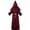Red, variant on FUZHIQ Men & Women Tunic Hooded Robe Halloween Cos Robe Cloak Cape