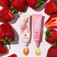 thumbnail image 3 of Set para el cuidado de los labios Lanolips, exfoliante labial y bálsamo labial con fresas, 3 of 6