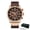 Brown, variant on Men Watches Men's Chronograph Sport Wrist Date Quartz Wristwatch