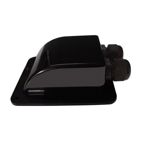 RABBITH Cable Entry Gland Waterproof Cable Entry Plate Double Hole Cable Entry Hole Gland Junction Box for Yacht RV