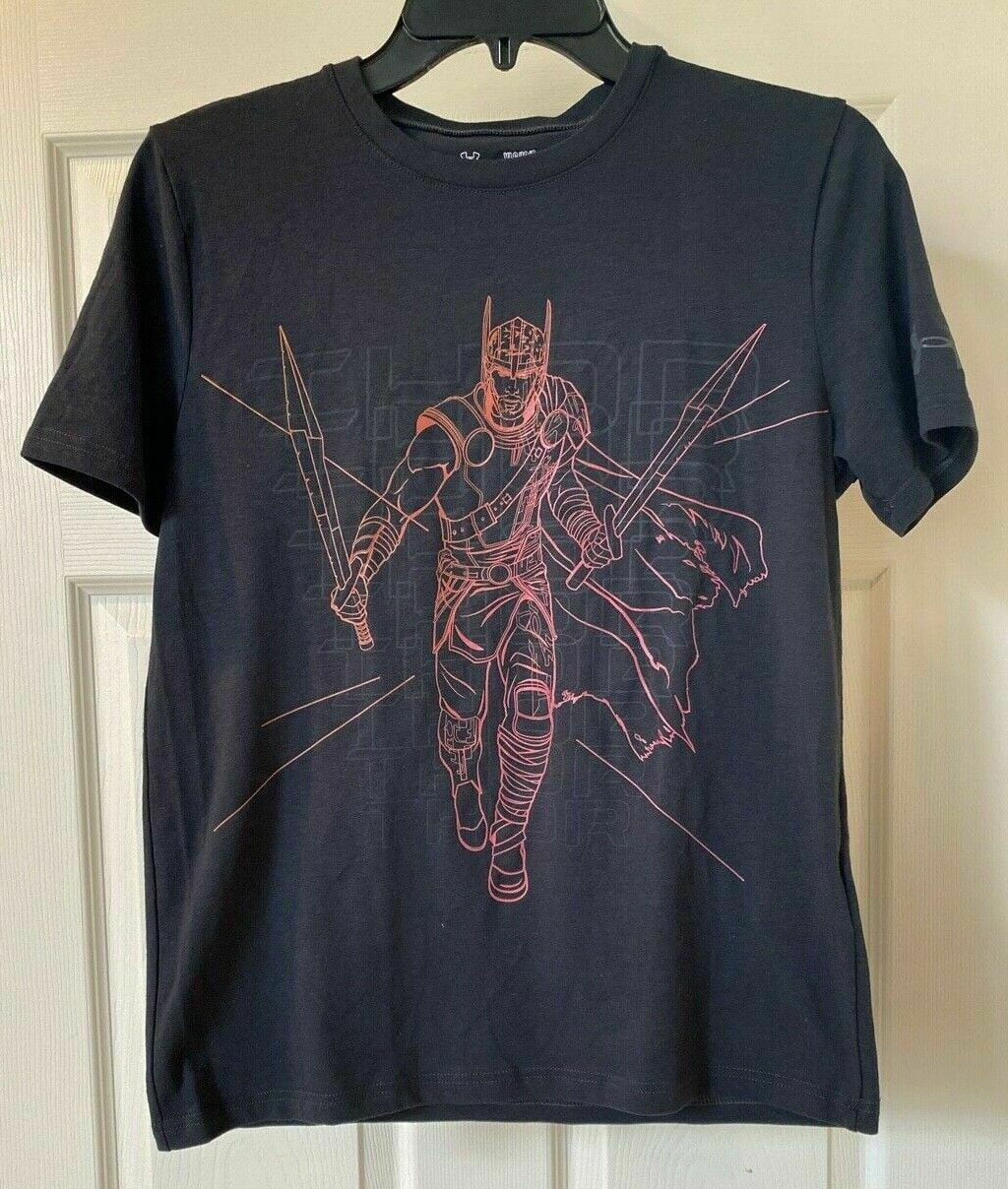 UNDER ARMOUR MEN'S THOR WORLDS COLLIDE UA GRAPHIC TEE SHIRTS HEATGEAR END GAME 