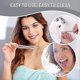 thumbnail image 4 of 4 Pack Tongue Scraper with Two Different Style, Professional Eliminate Bad Breath, Stainless Steel Tongue Scrapers ,100% Effectively Improve Oral And, 4 of 5