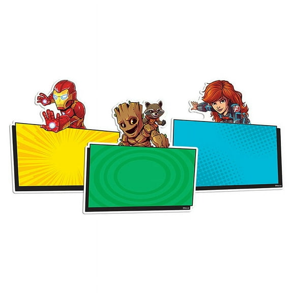 EU-841017 - Marvel Super Hero Adventure Paper Cutouts by Eureka