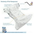 Kanga Care Rumparooz Cloth Diaper Reusable One Size Pocket Diaper with patented Inner Double