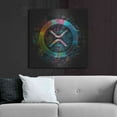 thumbnail image 6 of Luxe Metal Art 'XRP Crypto Giga Coin' by Luxe Portfolio, Metal Wall Art, 36"x36", 6 of 9