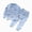 H234-Blue, variant on TOWED22 Toddler Girls Boys Fall Winter Outfits Embroidery Long Sleeve Sweatshirt Tops and Striped Pants Sets 2pcs Fall Winter Clothes Clothing Set(Light Pink,12-18 M)