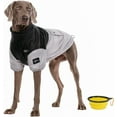 thumbnail image 1 of Dog Coat Reversible Waterproof Reflective Plush Jacket with Detachable Harness Design and Folded Fur Collar No Pull No Choke Non-Hairy Cozy Cold Weather Clothes for Medium and Large Dogs, 1 of 8