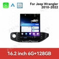 thumbnail image 2 of ZWNAV 16.2 inch Car Radio for Jeep Wrangler 2018-2022 Android Auto GPS Navigation Multimedia Stereo Receiver Head Unit Offline Maps, 2 of 14