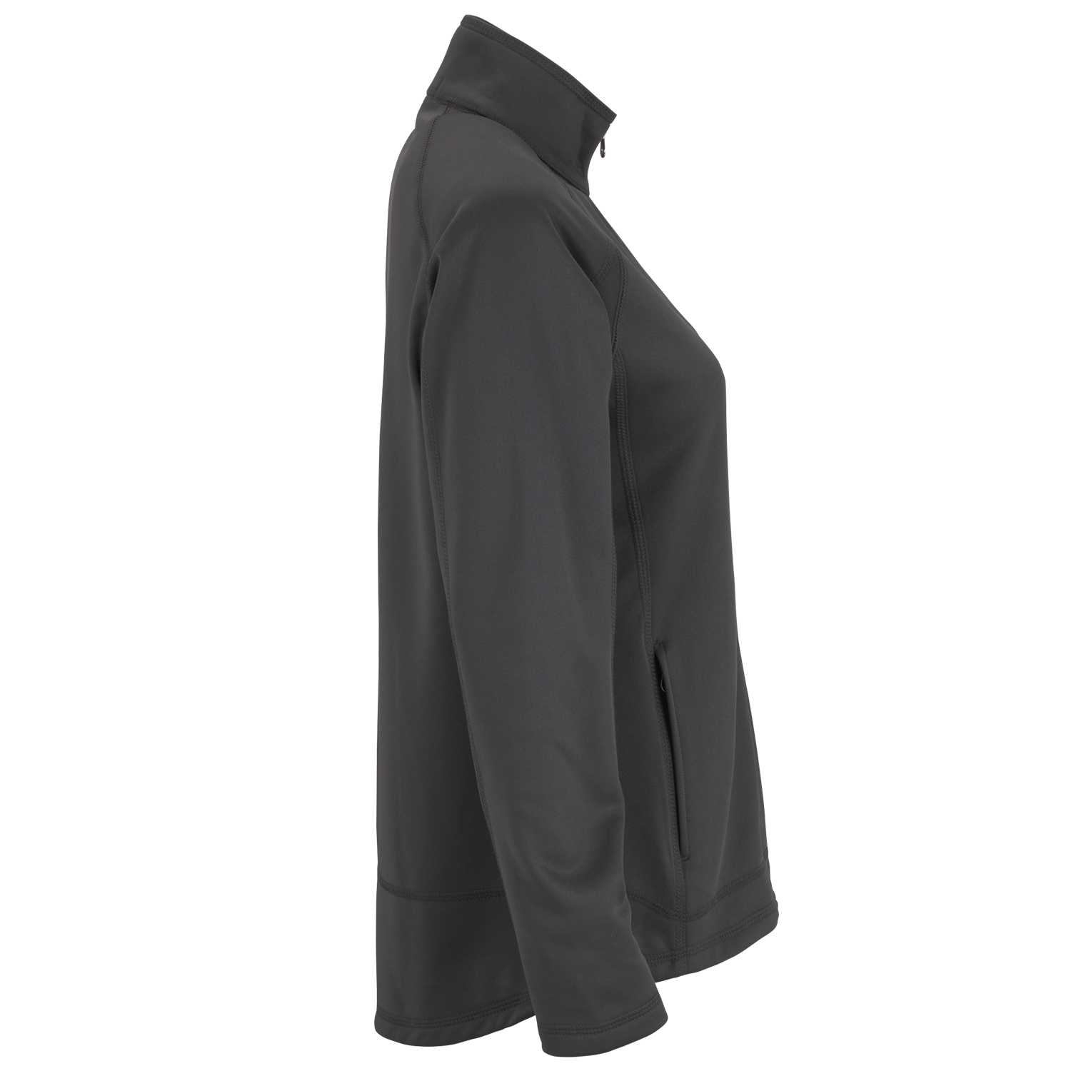 Women's Brushed Back Micro-Fleece Full-Zip Jacket - image 5 of 5