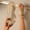 Gold, variant on Women's Glitter T-Strap Flat Sandals, Open Toe with Elastic Ankle Strap, Glam Summer Footwear Black 36