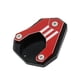 thumbnail image 4 of Pata de cabra Almohadilla de placa Almohadilla de extensión Accesorios de motocicleta Pie Soporte lateral, 4 of 5