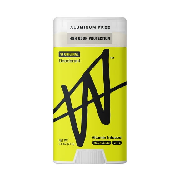 W By Jake Paul Men's Aluminum Free Deodorant - Odor Blocking - Sweat Protection - Original Scent - 2.6 oz