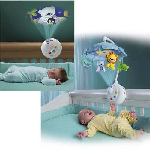 FisherPrice 2in1 Projection Crib Mobile, Precious with
