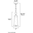 thumbnail image 3 of Maxim 3049RPOLB 7 in. Schooner One-Light Outdoor Pendant, Olde Brass, 3 of 4