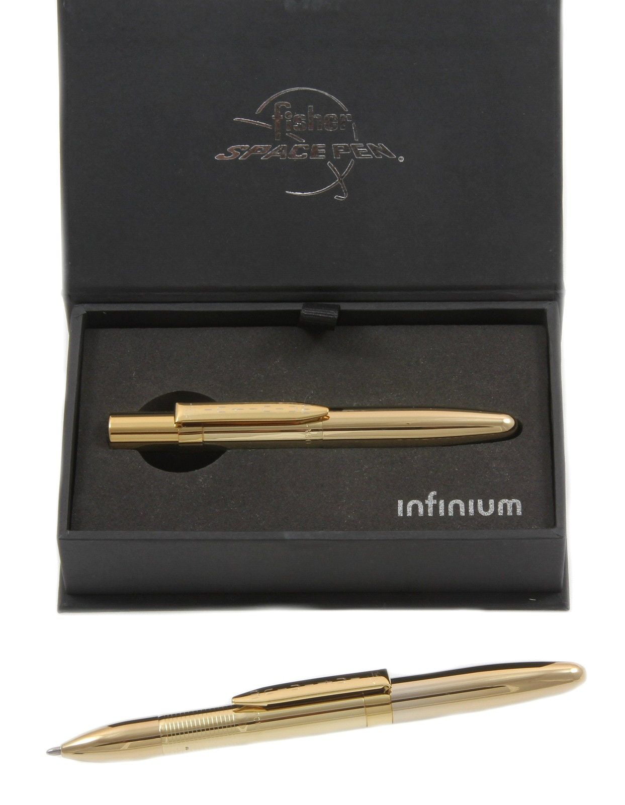Fisher Space Pen Infinium Gold Titanium Nitride Body BlueInk