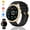 Black Gold-Silicone Strap, variant on VOPOCO Smart Watch for Women AMOLED Display 1.43" Full Touch Color Screen Sports Watch with 100+ Sports Modes Smartwatch for iPhone Android Phone