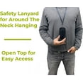 thumbnail image 2 of CRKMGS-Flip Phone Case with Detachable Safety Lanyard Sling for GreatCall, Jitterbug, Consumer Cellular Flip Phones, 2 of 4