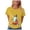 Yellow, variant on CFXNMZGR Ladies Graphic T Shirts Halloween Oversized Shirts for Women Spooky Season T-Shirt Halloween Pumpkin Costume Ghost Fall Tees Top (Yellow,S)