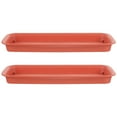 thumbnail image 1 of Miangastore 2Pcs Rectangular Flowerpot Water Tray Rectangular Plant Saucer Garden Plant Pot Holder Tray, 1 of 8