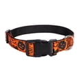 thumbnail image 1 of Collar de nailon para perro, diseño de calabaza, bruja, murciélago, gato, perro, Collar ajustable suave para cachorro, Halloween, Acción de Gracias, 1 of 5