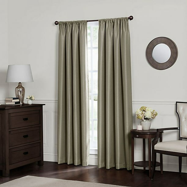 Emery 132 Inch Rod Pocket Insulated 100, 132 Inch Curtains