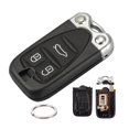 thumbnail image 1 of For Alfa Romeo 159 156 Giulietta Brera Spider Gt Remote Smart Key Card 3 Button With Uncut Blade Key Ring Keychain, 1 of 1