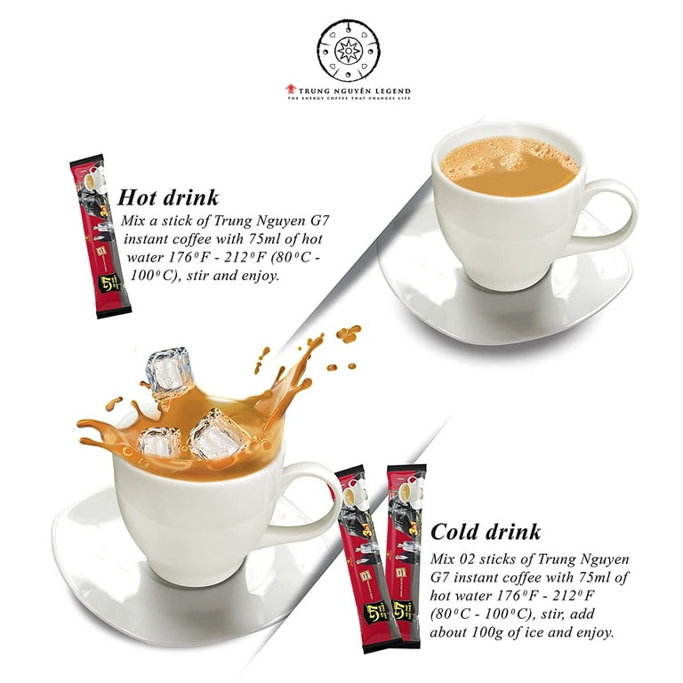 Trung Nguyen G7 3-in-1 Instant Premium Vietnamese Coffee Trung Nguyen G7 3-in-1 Instant Premium Vietnamese Coffee