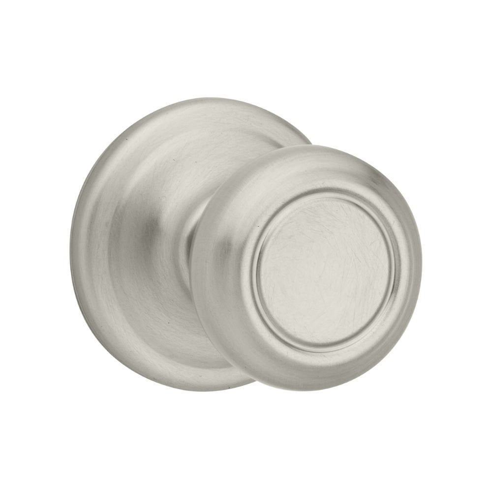 Kwikset Cameron Hall/Closet Knob in Satin Nickel