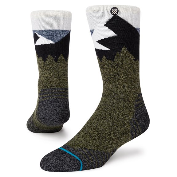 Divided Hike Crew Socks [Blue]