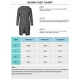 thumbnail image 3 of Langwyqu Autumn Winter Men Long Sleeved Hooded Knit Cardigan Button Coat, 3 of 3