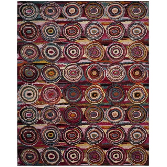 SAFAVIEH Aruba Sharyl Geometric Area Rug, Multi, 9' x 12'