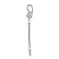 thumbnail image 2 of 14k White Gold Wrench Necklace Charm Pendant Career Professional Tool, 2 of 8