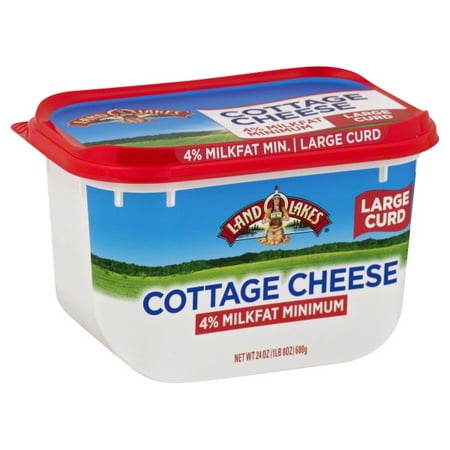 Land O Lakes 4 Milk Fat Large Curd Cottage Cheese 24 Oz