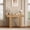 1.2m Brown, variant on BouPower Long Console Table,Narrow Sofa Table Behind The Couch,Farmhouse Console Table,Wooden Rectangular Sofa Table for Living Room,Entryway,Hallway