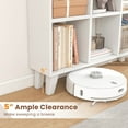 thumbnail image 4 of Costway 2 PCS 9-Cube Bookcase with 6 Removable Shelves Raised Support Feet for Living Room White, 4 of 7