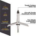 thumbnail image 3 of Allen Company Stryke Tomahawk 2 Lames Extensibles Grand par Allen, Swift Terminal Performance, 100 Grain, 1.75 (1, 3 of 5