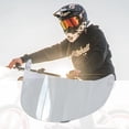 thumbnail image 1 of Visera Para Casco De Motocicleta Gafas de casco antivaho con lente de protección facial completa para AGV K5 K3SV K1 (transparente), 1 of 7