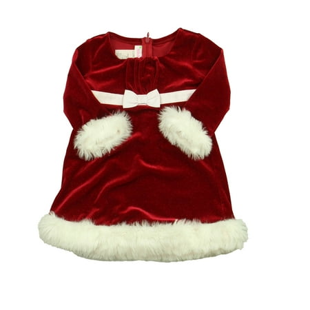 

Pre-owned Ashley Ann Girls Red | White Dress size: 18 Months
